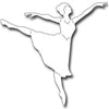 Frantic Stamper - Dies - Ballerina Arabesque