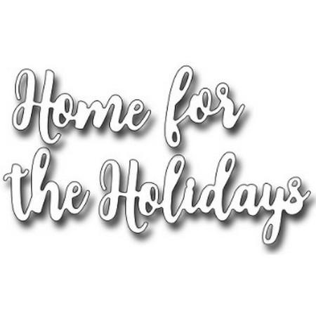 Frantic Stamper - Dies - Home For The Holidays