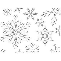 Frantic Stamper - Dies - Pinprick Snowflake Background