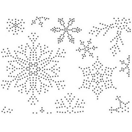 Frantic Stamper - Dies - Pinprick Snowflake Background