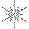 Frantic Stamper - Dies - Reverse Cut Jeweled Snowflake