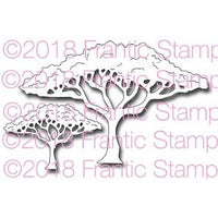 Frantic Stamper Precision Die - Savannah Trees