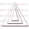 Frantic Stamper Precision Die - Triangular Banner Makers