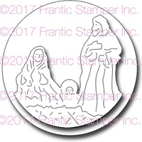 Frantic Stamper Precision Die - Framed Nativity