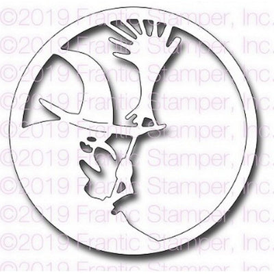 Frantic Stamper - Dies - Witch Medallion