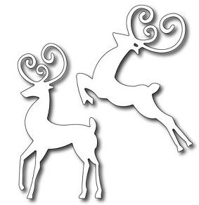 Frantic Stamper - Dies - Reindeer Duo