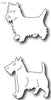 Frantic Stamper - Dies - Two Terriers