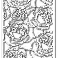 Frantic Stamper - Dies - Blooming Roses Card Panel