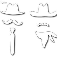 Frantic Stamper - Dies - American Hats & Mustaches