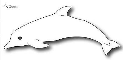 Frantic Stamper - Dies - Bottlenose Dolphin