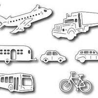 Frantic Stamper - Dies - Transportation Icons