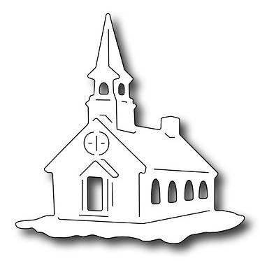 Frantic Stamper - Dies - Snow Globe Church