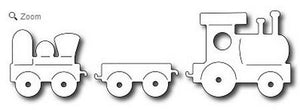 Frantic Stamper - Dies - Toy Train