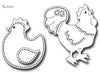 Frantic Stamper - Dies - Stitched Poultry