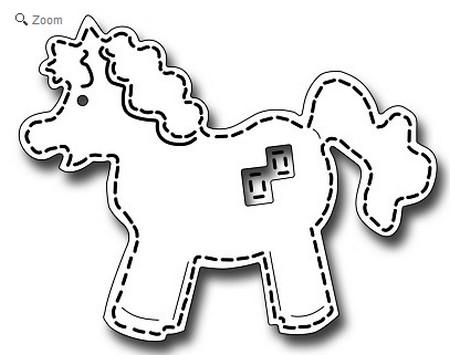 Frantic Stamper - Dies - Stitched Horse
