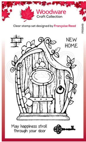 Woodware Craft Collection - Clear Stamps - Fairy Door