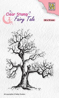 Nellie's Choice - Clear Stamp - Elves Tree