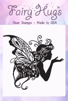 Fairy Hugs Stamps - Kissing Fairy