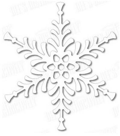 Dee's Distinctively Dies - Festive Snowflake