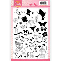 Jeanine's Art - Clear Stamp Set - Happy Birds