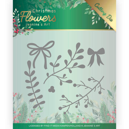 Jeanine's Art - Dies - Christmas Flowers - Mistletoe