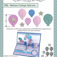 Karen Burniston - Dies - Balloon Collage Add-Ons (pre-order)