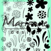 Marianne Design - Clear Stamps - Floralia