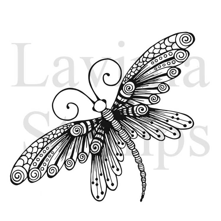 Lavinia Stamps - Zen Butterfly