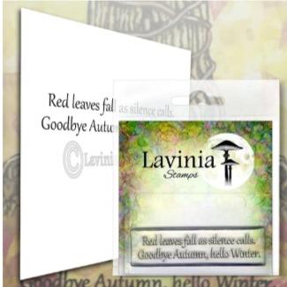 Lavinia Stamps - Red Leaves (LAV574)