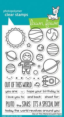 Lawn Fawn - Out Of This World Stamps