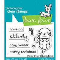 Lawn Fawn - Winter Otter Stamps