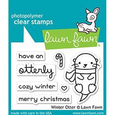 Lawn Fawn - Winter Otter Stamps