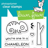 Lawn Fawn - One In A Chameleon Stamps