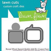 Lawn Fawn - Reveal Wheel Speech Bubble Add-On Dies