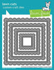 Lawn Fawn - Stitched Scalloped Square Frames Dies