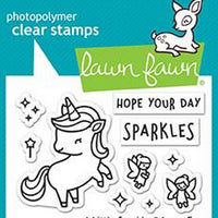 Lawn Fawn - A Little Sparkle Stamps