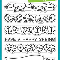 Lawn Fawn - Simply Celebrate Spring Stamps