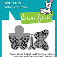 Lawn Fawn - Reveal Wheel Butterfly Add-On Dies