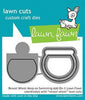 Lawn Fawn - Reveal Wheel Keep On Swimming Add-On Dies