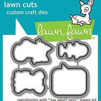 Lawn Fawn - Say What? Dies