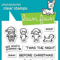 Lawn Fawn - Tiny Christmas Stamps
