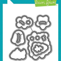 Lawn Fawn - How You Bean? Christmas Cookie Add-On Dies
