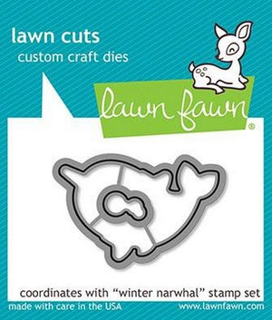 Lawn Fawn - Winter Narwhal Dies