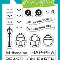 Lawn Fawn - Peas On Earth Stamps