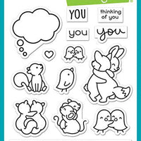 Lawn Fawn - Happy Hugs Stamps