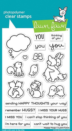 Lawn Fawn - Happy Hugs Stamps