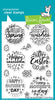 Lawn Fawn - Magic Spring Messages Stamps
