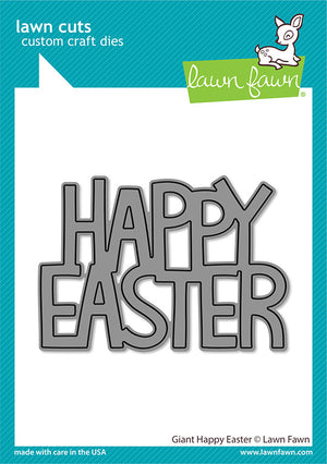 Lawn Fawn - Giant Happy Easter Die
