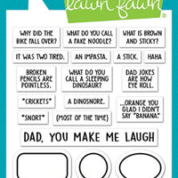 Lawn Fawn - Dad Jokes Stamps
