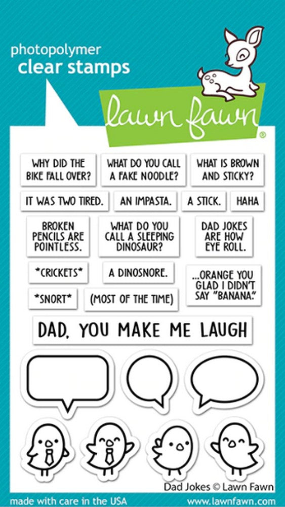 Lawn Fawn - Dad Jokes Stamps